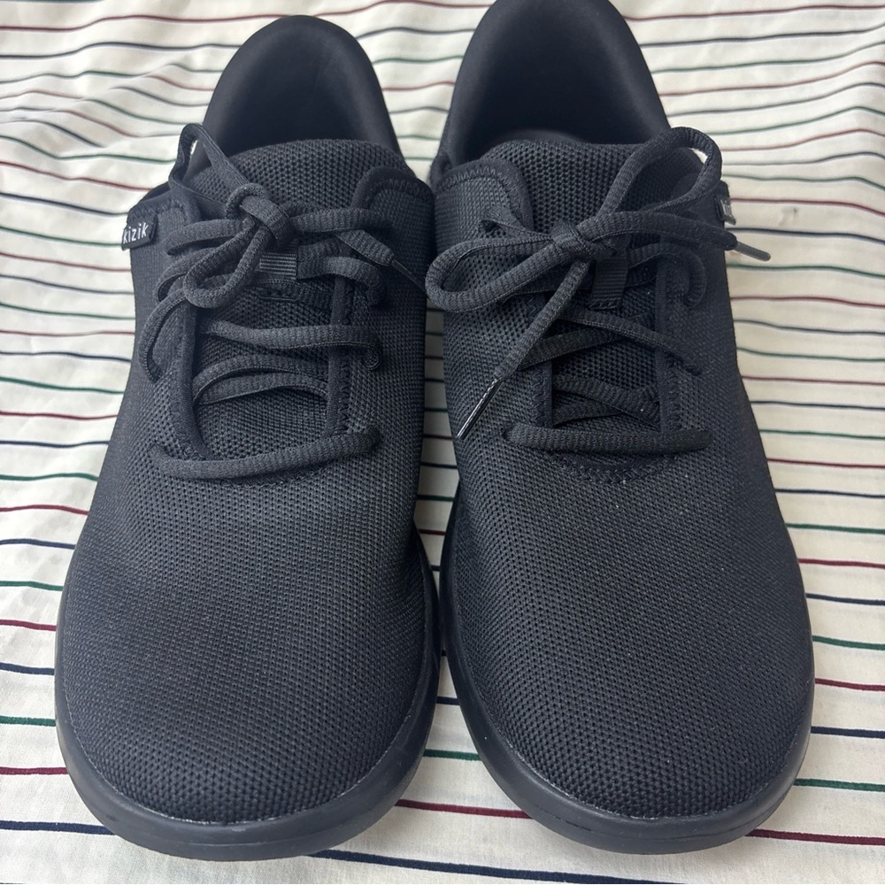 Women's Black Knit Sneakers